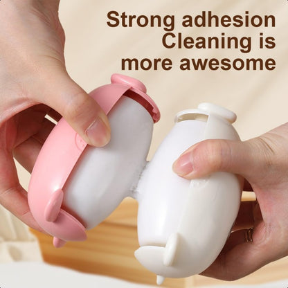 Reusable Lint Rollers for Pet Hair Washable Sticky Roller for Clothes Portable Home Travel Lint Roller er Sticky Lint Roller Ball for Plush Hair Washable lint Roller Dust Clothes Pink