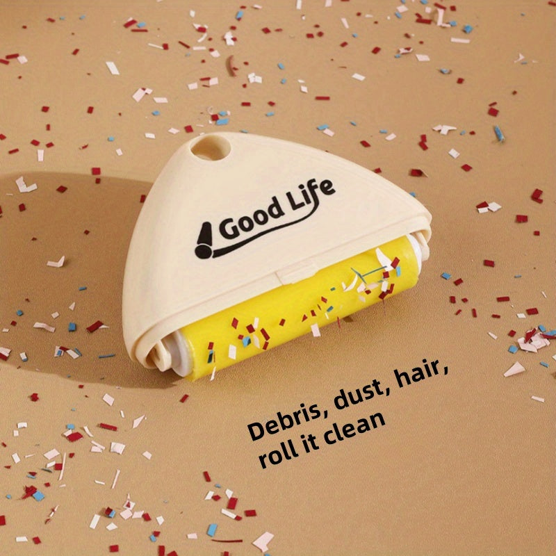 Good Life Adhesive Hair Remover Roller - Reusable, Washable, Portable for Home, Work, and Outdoor Use - Ideal for Pets and Clothes, Pet Hair Removal | Adhesive Roller | Portable Hair Remover