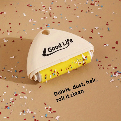 Good Life Adhesive Hair Remover Roller - Reusable, Washable, Portable for Home, Work, and Outdoor Use - Ideal for Pets and Clothes, Pet Hair Removal | Adhesive Roller | Portable Hair Remover