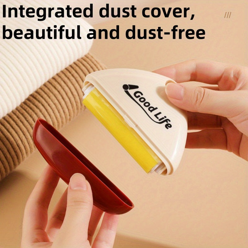 Good Life Adhesive Hair Remover Roller - Reusable, Washable, Portable for Home, Work, and Outdoor Use - Ideal for Pets and Clothes, Pet Hair Removal | Adhesive Roller | Portable Hair Remover