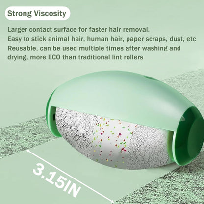 Washable Reusable Lint Roller for Clothes, Lint Rollers for Pet Hair Extra Sticky, Dog Cat Pet Hair Remover for Clothes, Portable Travel Sticky Rollers for Dust Lint Hair