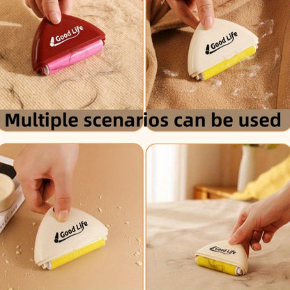 Good Life Adhesive Hair Remover Roller - Reusable, Washable, Portable for Home, Work, and Outdoor Use - Ideal for Pets and Clothes, Pet Hair Removal | Adhesive Roller | Portable Hair Remover